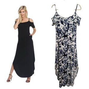 Brand new Women's White Mark Maxi Dress, size medium